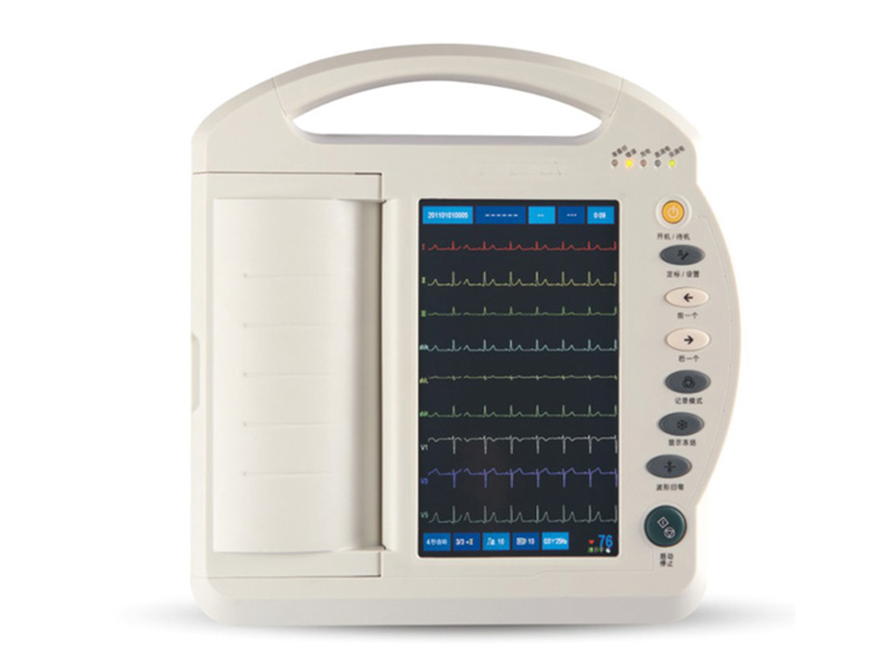 SE-12B Digital Three Channel Color Touch Screen ECG Machine(electrocardiograph)