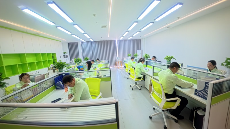 Production line at a handheld ultrasound manufacturer facility Production line at a handheld ultrasound manufacturer facility
